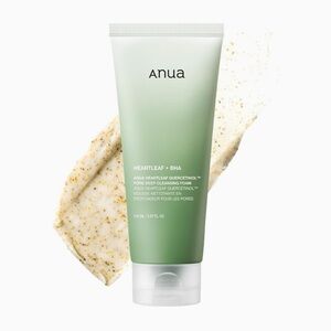 ANUA Heartleaf Quercetinol Pore Cleansing Foam, Hyaluronic, Blackhead Remover